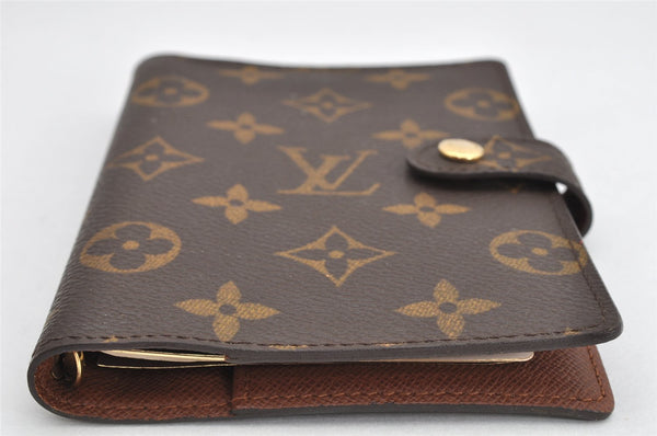 Authentic Louis Vuitton Monogram Agenda PM Notebook Cover R20005 LV 2086K