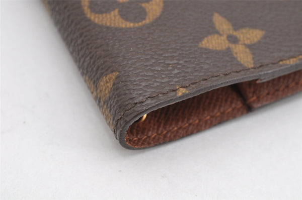 Authentic Louis Vuitton Monogram Agenda PM Notebook Cover R20005 LV 2086K