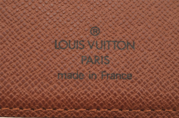Authentic Louis Vuitton Monogram Agenda PM Notebook Cover R20005 LV 2086K