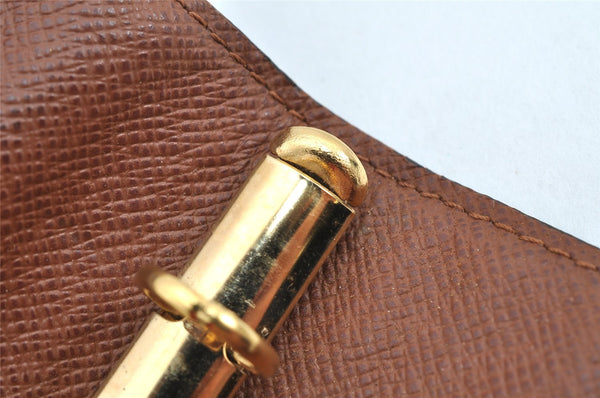 Authentic Louis Vuitton Monogram Agenda PM Notebook Cover R20005 LV 2086K