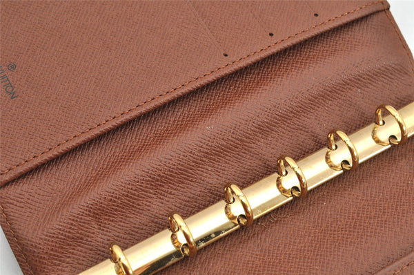 Authentic Louis Vuitton Monogram Agenda PM Notebook Cover R20005 LV 2086K