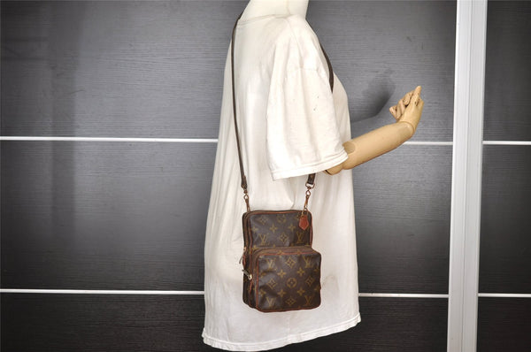 Authentic Louis Vuitton Monogram Amazone Shoulder Cross Bag Old Model Junk 2087I