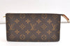 Authentic Louis Vuitton Monogram Pouch For Bucket GM LV Junk 2087K