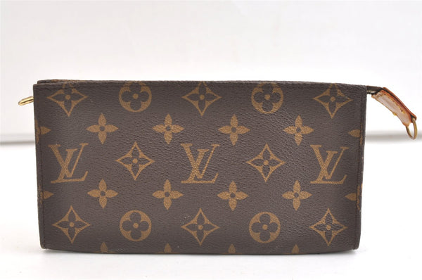 Authentic Louis Vuitton Monogram Pouch For Bucket GM LV Junk 2087K
