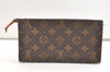 Authentic Louis Vuitton Monogram Pouch For Bucket GM LV Junk 2087K