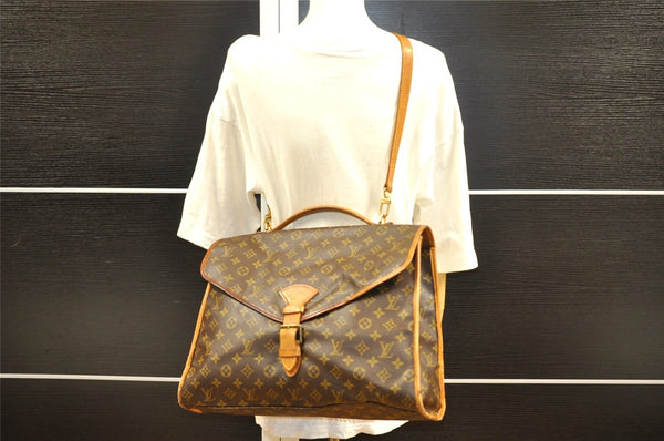 Authentic Louis Vuitton Monogram Beverly 44 M51120 2Way Shoulder Hand Bag 2088I