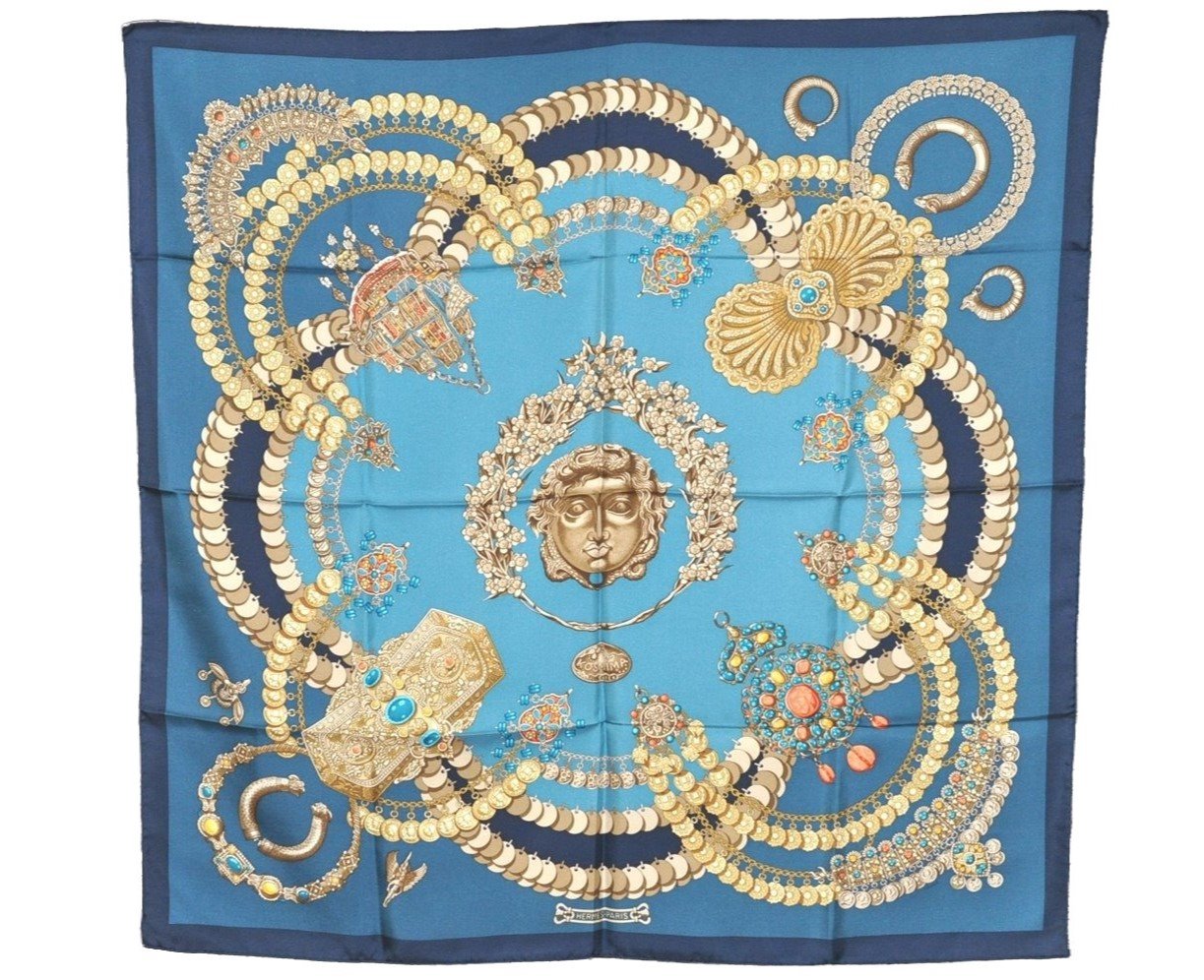 Authentic HERMES Carre 90 Scarf 