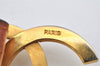 Authentic CHANEL Vintage Calf Skin Belt CC Logo 23.6-27.6" Brown 2088K