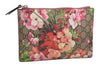 Authentic GUCCI GG Blooms Clutch Bag Pouch GG PVC Leather 410079 Brown 2089J