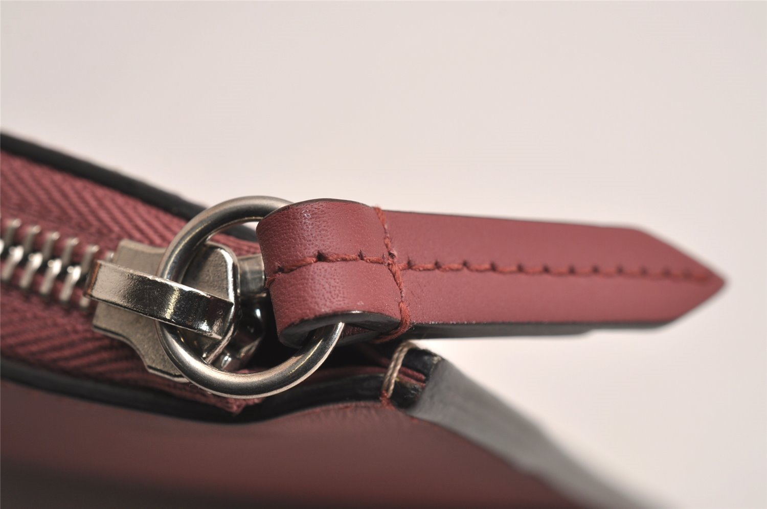 Authentic GUCCI GG Blooms Clutch Bag Pouch GG PVC Leather 410079 Brown 2089J