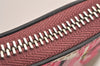 Authentic GUCCI GG Blooms Clutch Bag Pouch GG PVC Leather 410079 Brown 2089J