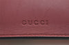 Authentic GUCCI GG Blooms Clutch Bag Pouch GG PVC Leather 410079 Brown 2089J