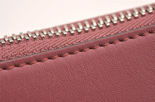 Authentic GUCCI GG Blooms Clutch Bag Pouch GG PVC Leather 410079 Brown 2089J