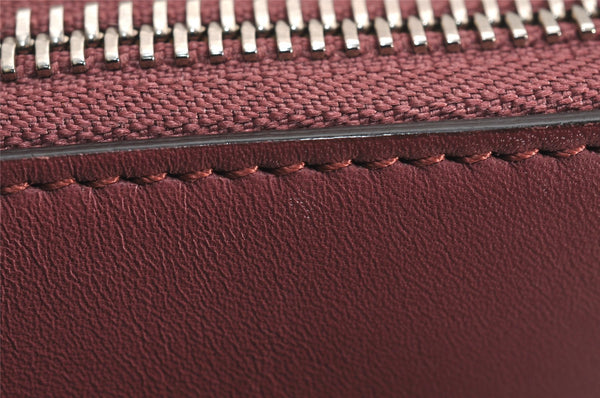 Authentic GUCCI GG Blooms Clutch Bag Pouch GG PVC Leather 410079 Brown 2089J