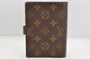 Authentic Louis Vuitton Monogram Agenda PM Notebook Cover R20005 LV 2089K