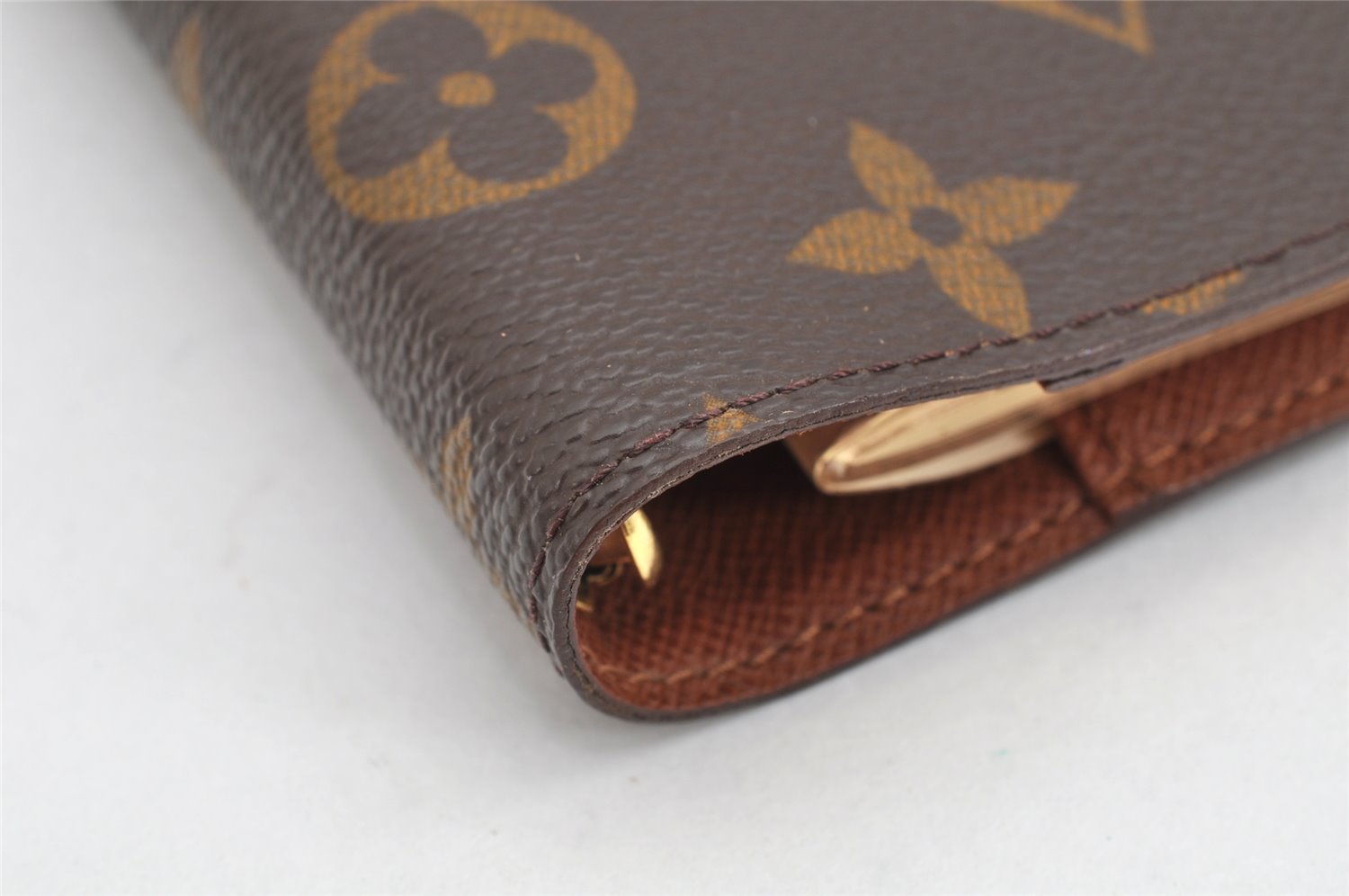Authentic Louis Vuitton Monogram Agenda PM Notebook Cover R20005 LV 2089K