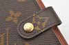 Authentic Louis Vuitton Monogram Agenda PM Notebook Cover R20005 LV 2089K