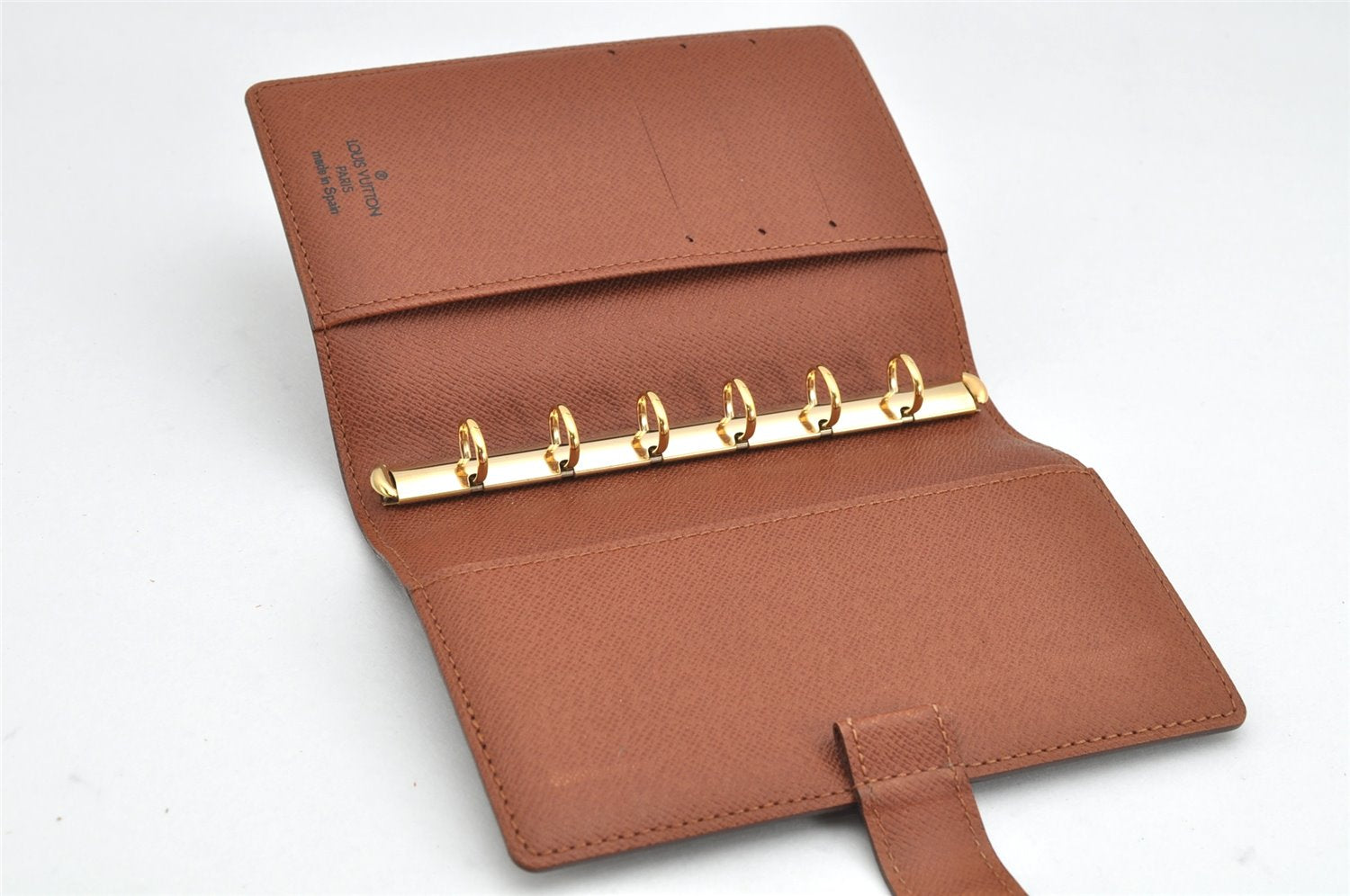 Authentic Louis Vuitton Monogram Agenda PM Notebook Cover R20005 LV 2089K