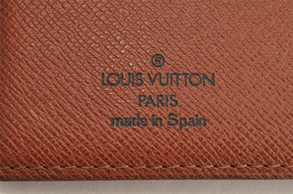 Authentic Louis Vuitton Monogram Agenda PM Notebook Cover R20005 LV 2089K