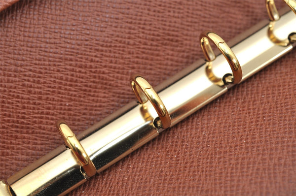 Authentic Louis Vuitton Monogram Agenda PM Notebook Cover R20005 LV 2089K