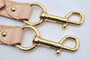 Authentic Louis Vuitton Leather Shoulder Strap Beige 35.6-39.4" LV Box 2090K