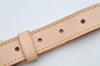 Authentic Louis Vuitton Leather Shoulder Strap Beige 35.6-39.4" LV Box 2090K