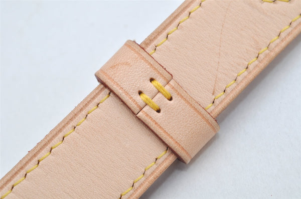 Authentic Louis Vuitton Leather Shoulder Strap Beige 35.6-39.4" LV Box 2090K