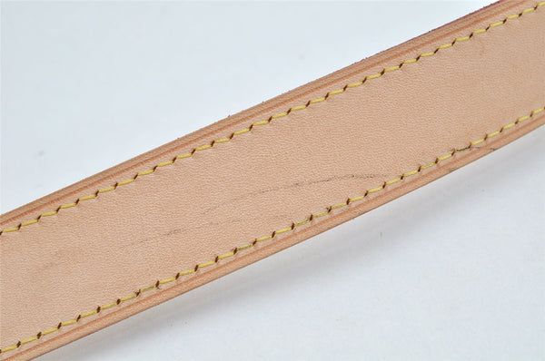Authentic Louis Vuitton Leather Shoulder Strap Beige 35.6-39.4" LV Box 2090K