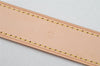 Authentic Louis Vuitton Leather Shoulder Strap Beige 35.6-39.4" LV Box 2090K