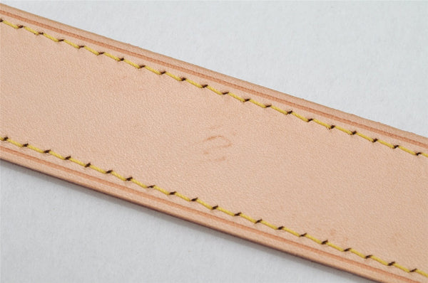Authentic Louis Vuitton Leather Shoulder Strap Beige 35.6-39.4" LV Box 2090K