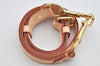 Authentic Louis Vuitton Leather Shoulder Strap Beige 35.6-39.4" LV Box 2090K