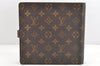 Auth Louis Vuitton Monogram Agenda Scrap Book Day Planner Cover R20955 LV 2092K