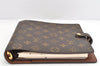 Auth Louis Vuitton Monogram Agenda Scrap Book Day Planner Cover R20955 LV 2092K