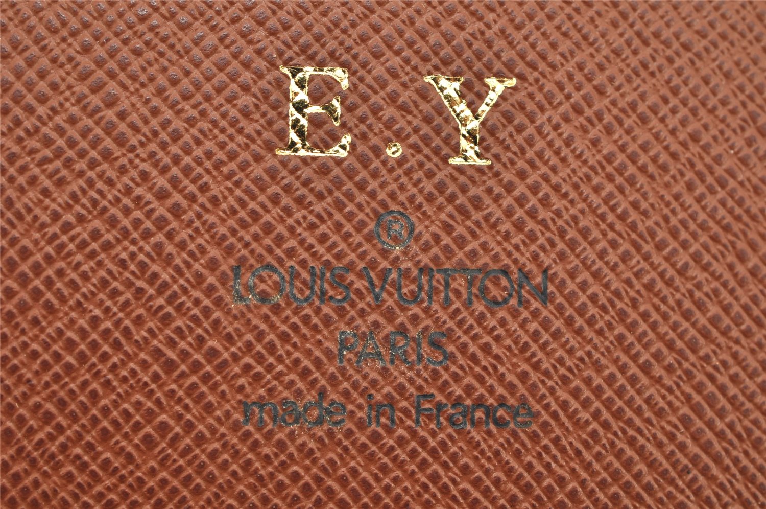 Auth Louis Vuitton Monogram Agenda Scrap Book Day Planner Cover R20955 LV 2092K