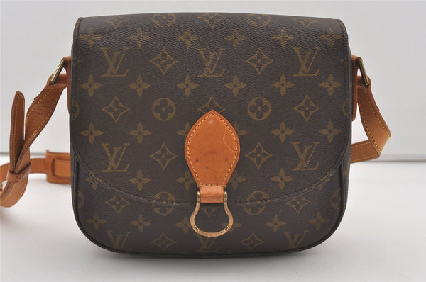 Authentic Louis Vuitton Monogram Saint Cloud GM M51242 Shoulder Cross Bag 2093J