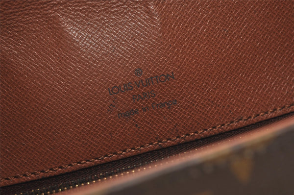 Authentic Louis Vuitton Monogram Saint Cloud GM M51242 Shoulder Cross Bag 2093J