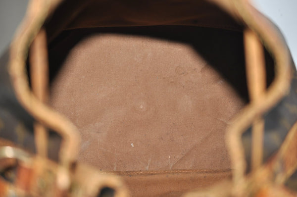 Authentic Louis Vuitton Monogram Noe Shoulder Drawstring Bag M42224 LV 2094F