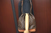 Authentic Louis Vuitton Monogram Noe Shoulder Drawstring Bag M42224 LV 2094F