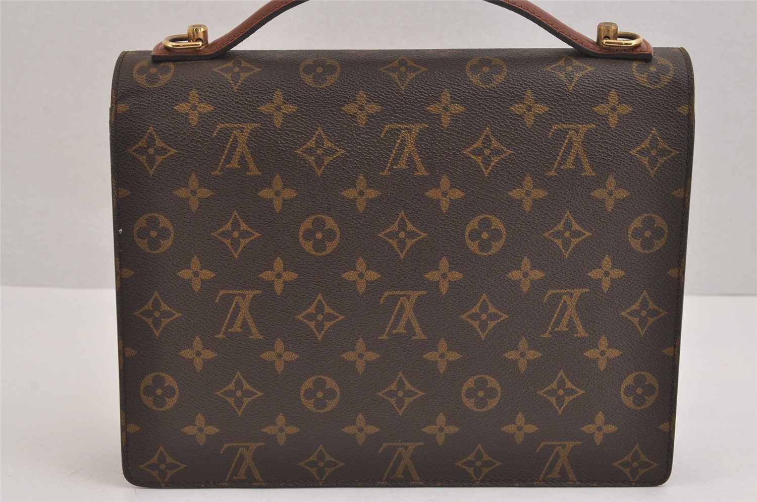 Authentic Louis Vuitton Monogram Monceau 2Way Shoulder Hand Bag M51185 LV 2094J