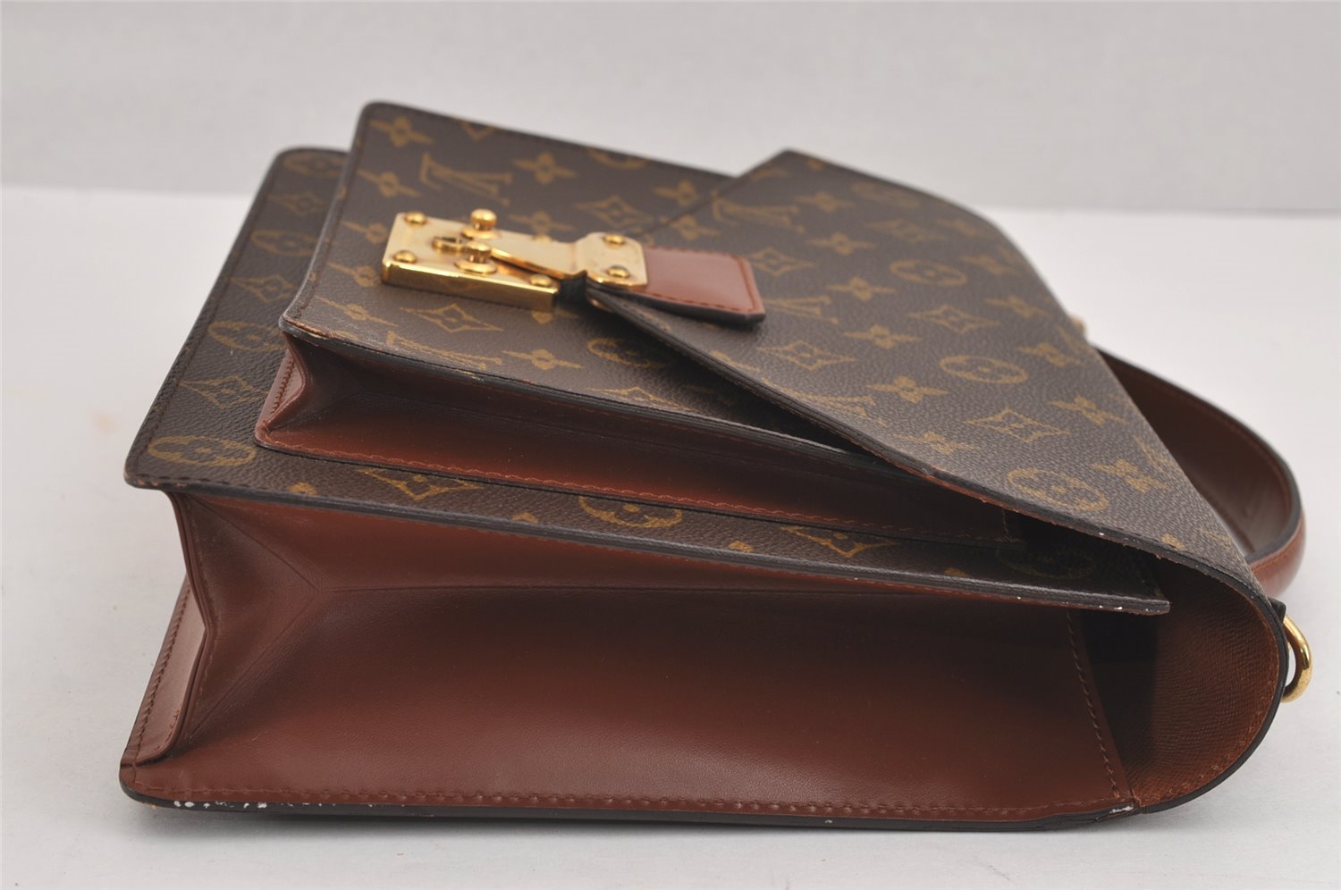 Authentic Louis Vuitton Monogram Monceau 2Way Shoulder Hand Bag M51185 LV 2094J