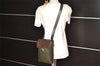 Authentic Louis Vuitton Taiga Saratov Shoulder Cross Bag Khaki M30898 LV 2095I