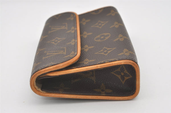 Auth Louis Vuitton Monogram Pochette Florentine Pouch Waist Bag M51855 LV 2095J