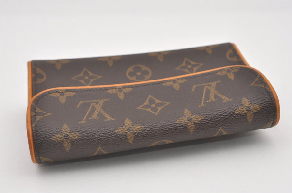 Auth Louis Vuitton Monogram Pochette Florentine Pouch Waist Bag M51855 LV 2095J