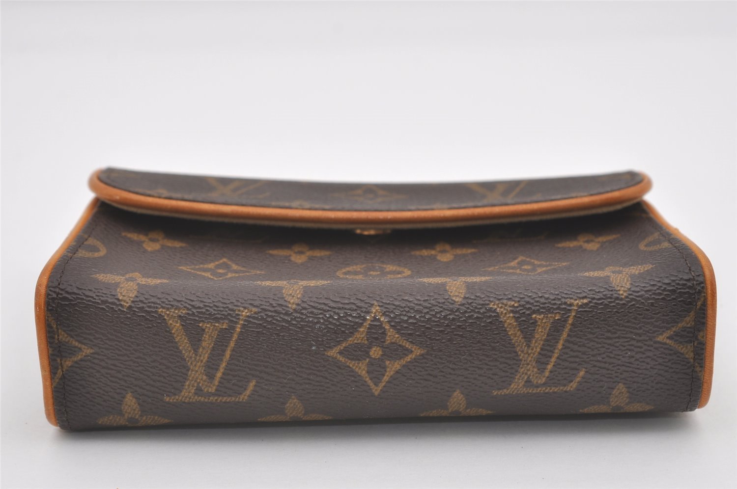 Auth Louis Vuitton Monogram Pochette Florentine Pouch Waist Bag M51855 LV 2095J