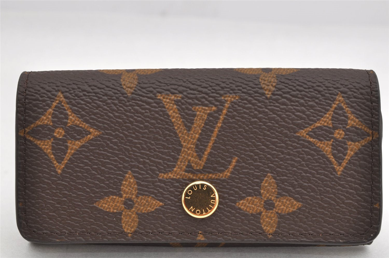 Auth Louis Vuitton Monogram Multicles 4 Four Hooks Key Case M62631 Box 2095K