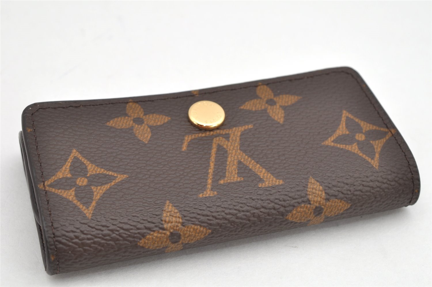 Auth Louis Vuitton Monogram Multicles 4 Four Hooks Key Case M62631 Box 2095K