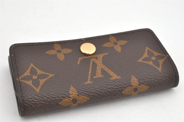 Auth Louis Vuitton Monogram Multicles 4 Four Hooks Key Case M62631 Box 2095K