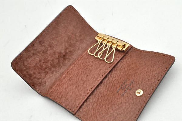 Auth Louis Vuitton Monogram Multicles 4 Four Hooks Key Case M62631 Box 2095K