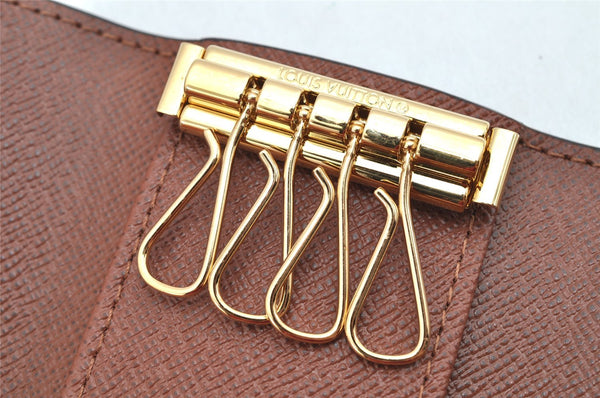 Auth Louis Vuitton Monogram Multicles 4 Four Hooks Key Case M62631 Box 2095K