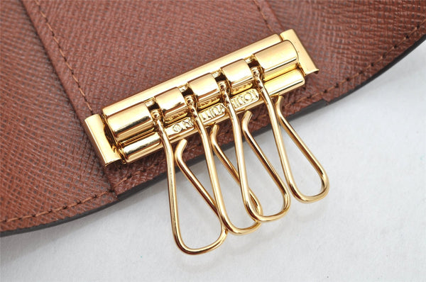 Auth Louis Vuitton Monogram Multicles 4 Four Hooks Key Case M62631 Box 2095K